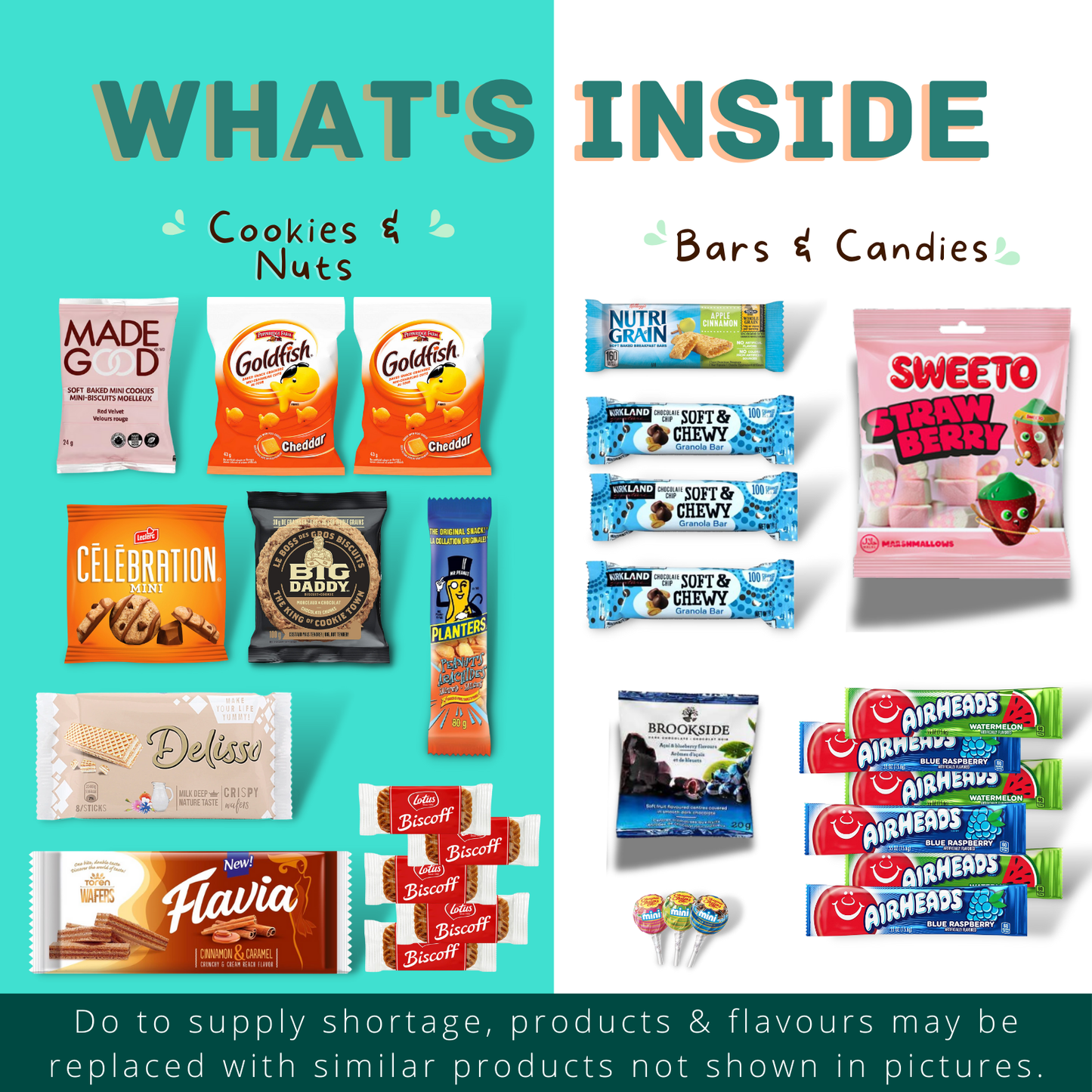 MunchyCravings Large Snack Box (40 Count) - Curated in Toronto, ON