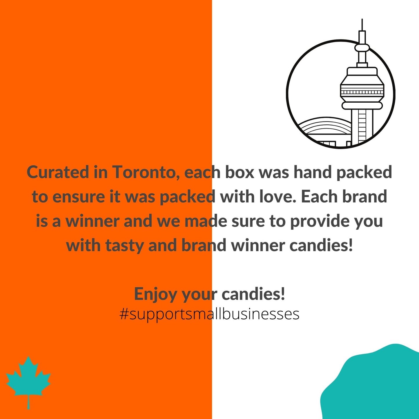 MunchyCravings Deluxe Candy & Snack Box (40 Count) - Curated in Toronto, ON