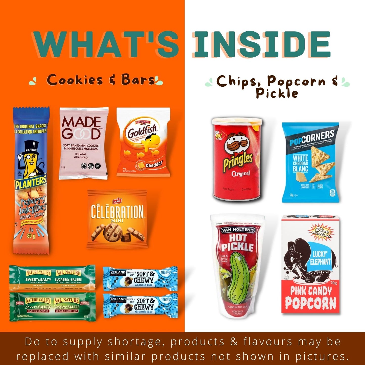 MunchyCravings Deluxe Snack Box (45 Count) - Curated in Toronto, ON