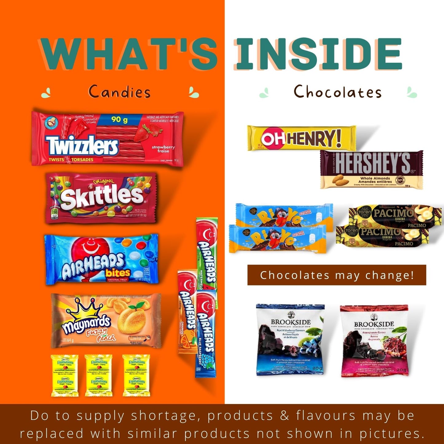 MunchyCravings Deluxe Candy & Snack Box (40 Count) - Curated in Toronto, ON