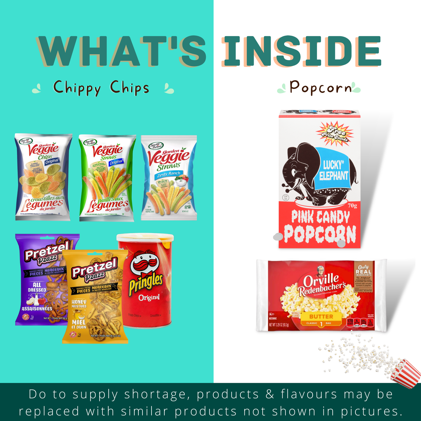 MunchyCravings Premium Snack Box (40 Count) 🍁
