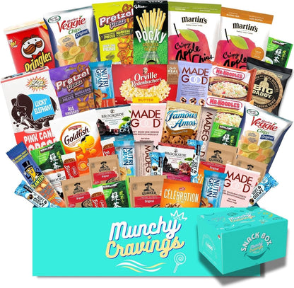 MunchyCravings Premium Snack Box (45 Count) - Curated in Toronto, ON