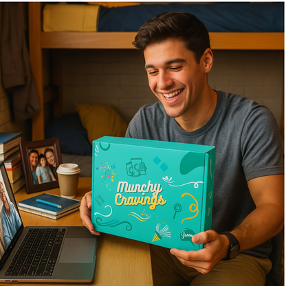 MunchyCravings Premium Snack Box (40 Count) 🍁