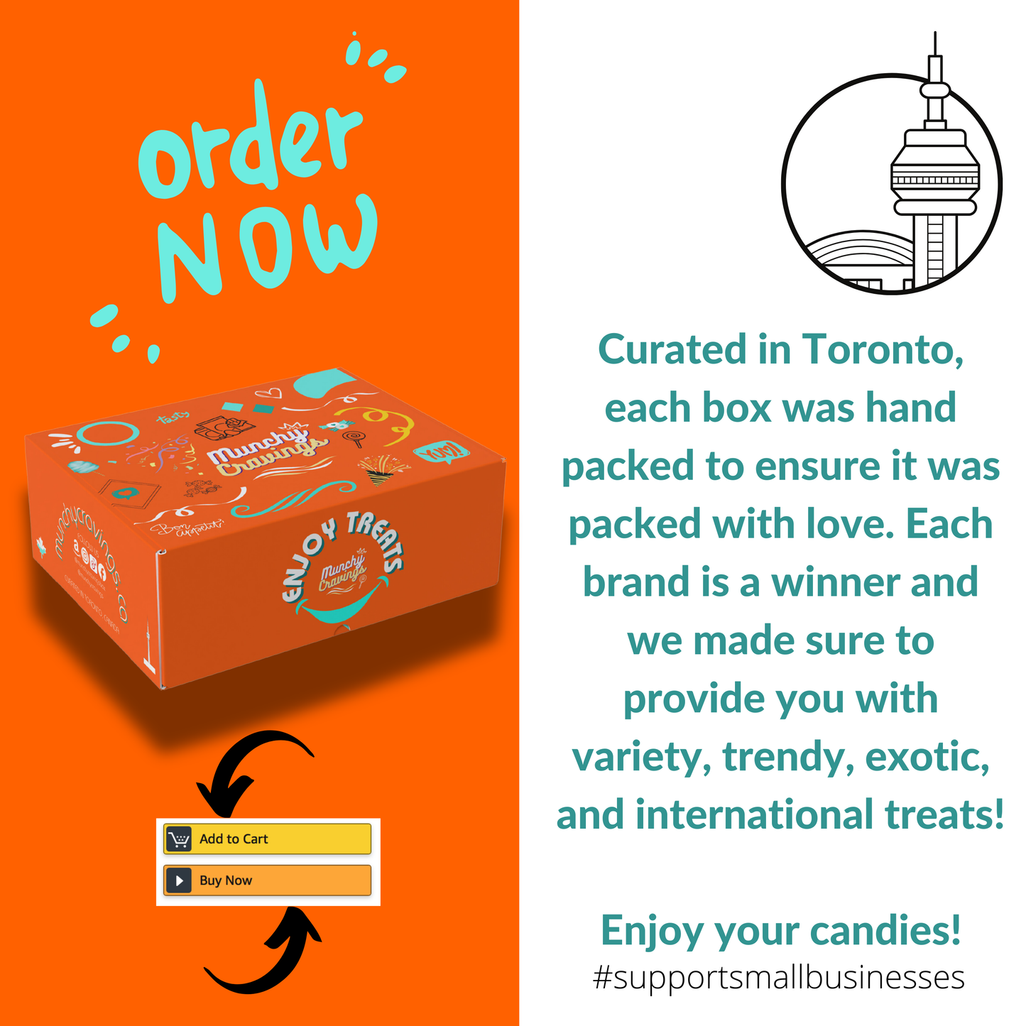 MunchyCravings Deluxe Snack Box (30 Count) 🍁