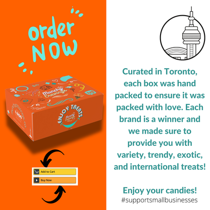 MunchyCravings Deluxe Snack Box (30 Count) 🍁