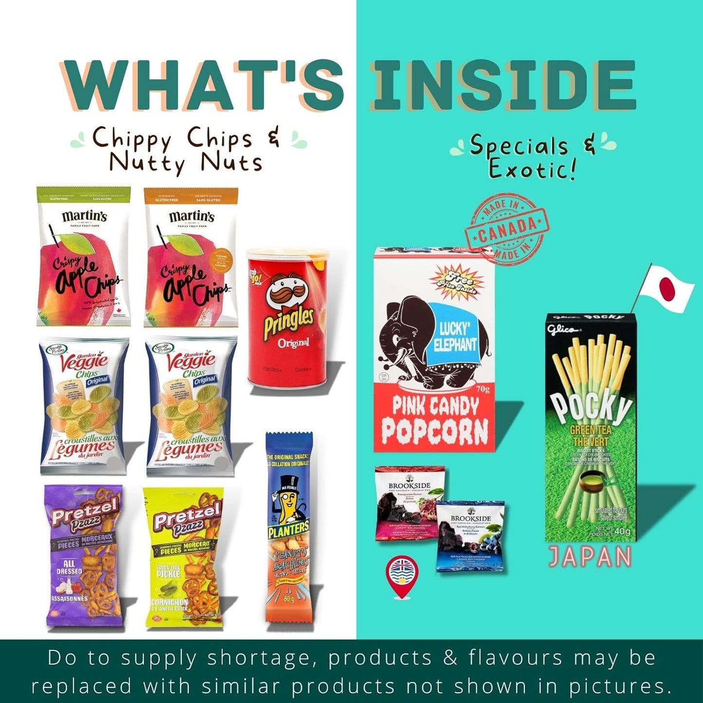 MunchyCravings Premium Snack Box (45 Count) - Curated in Toronto, ON