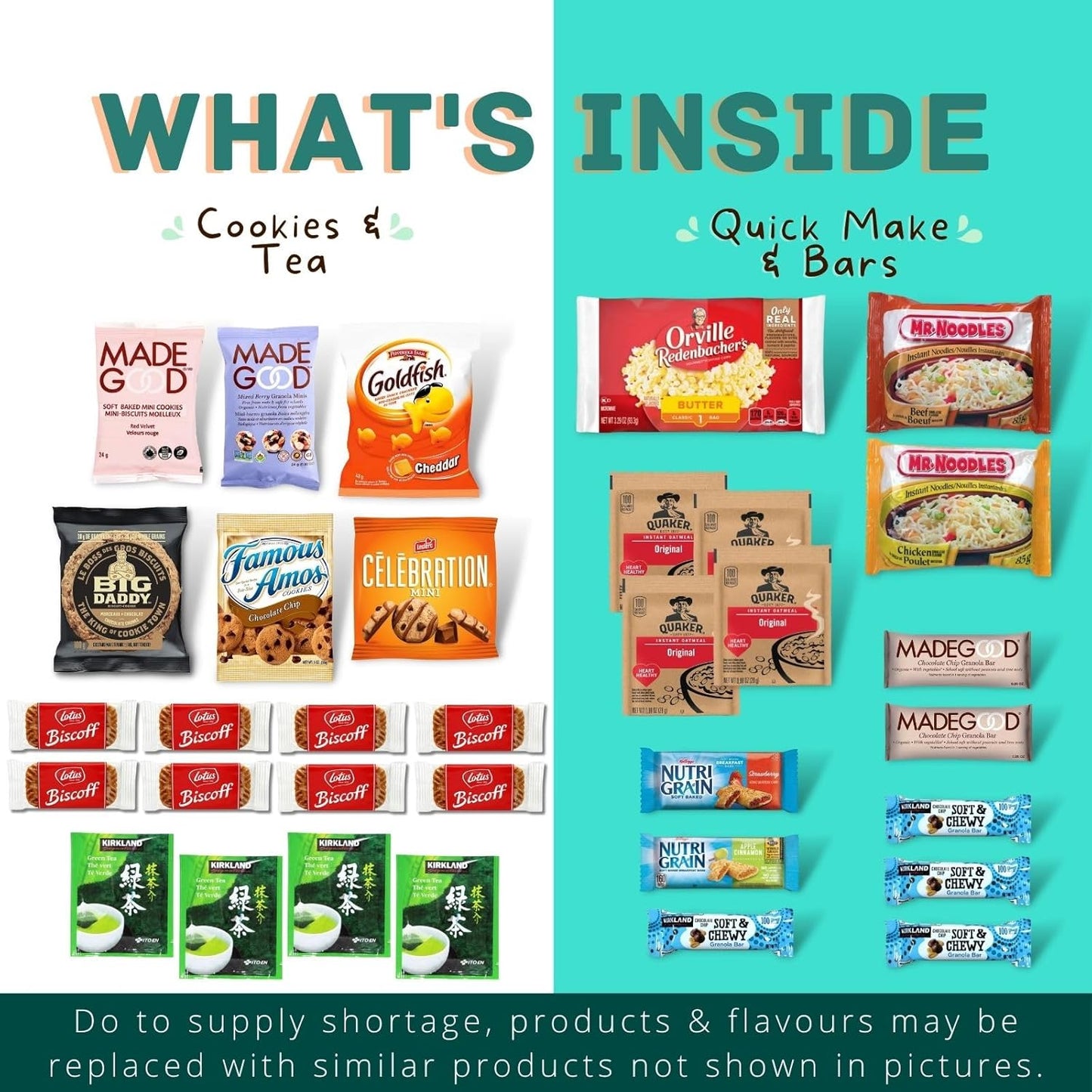 MunchyCravings Premium Snack Box (45 Count) - Curated in Toronto, ON