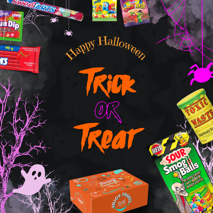 MunchyCravings Halloween Edition Candy Box (50 Count) 🍁