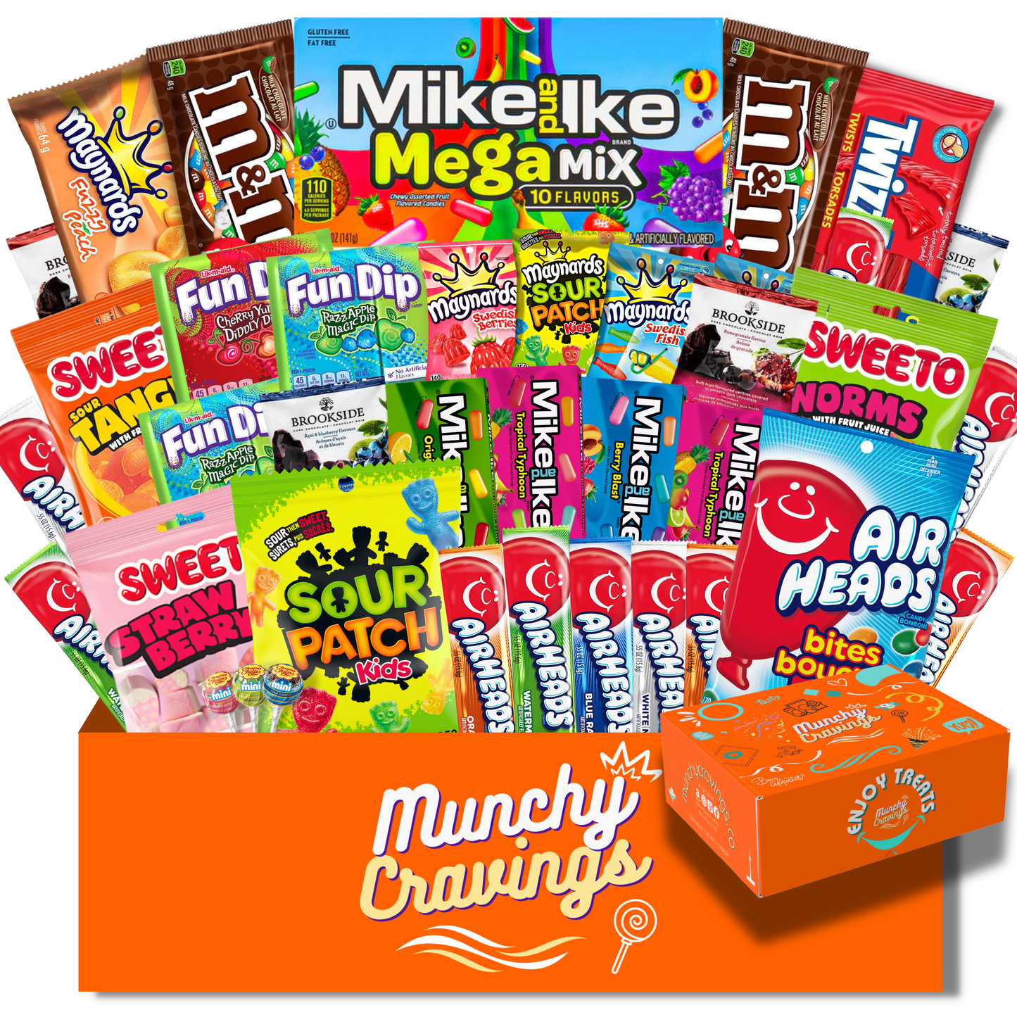 MunchyCravings Exclusive Candy Box (45 Count) 🍁
