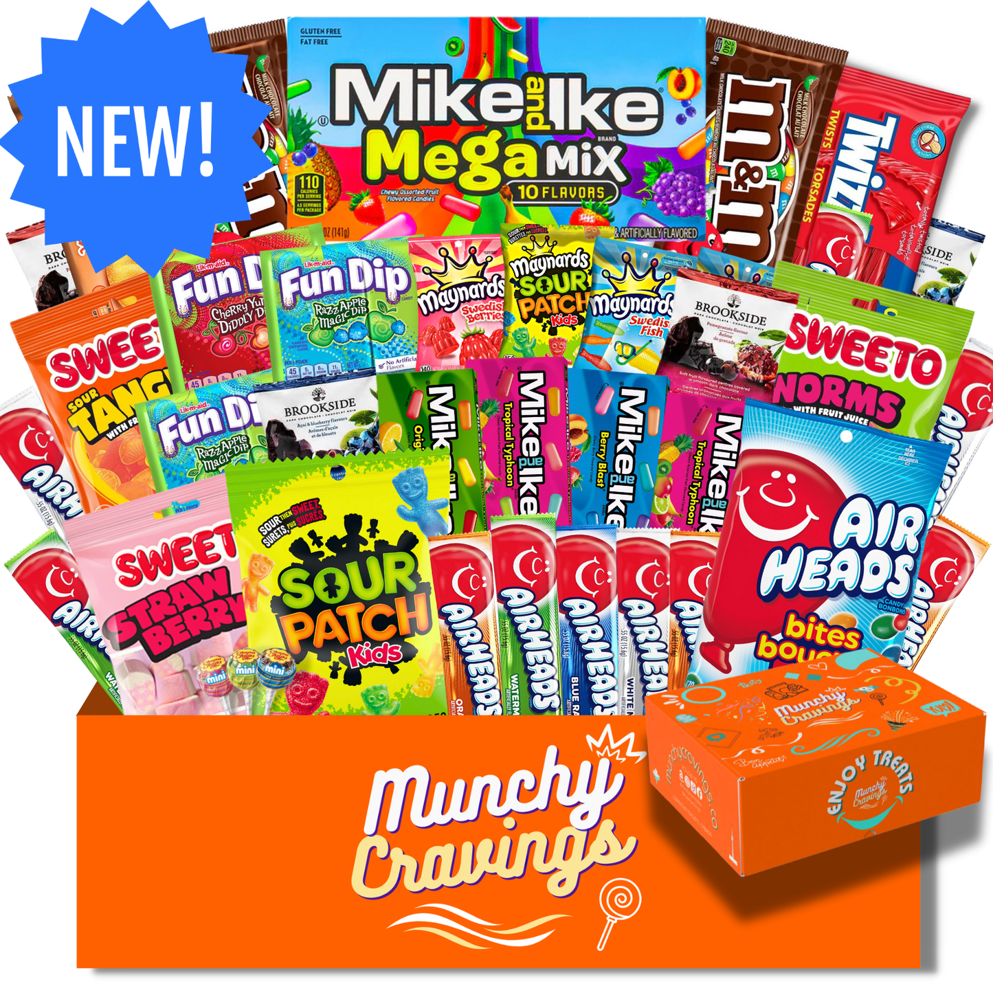 MunchyCravings Exclusive Candy Box (45 Count) 🍁