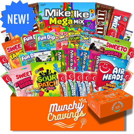 MunchyCravings Exclusive Candy Box (45 Count) 🍁