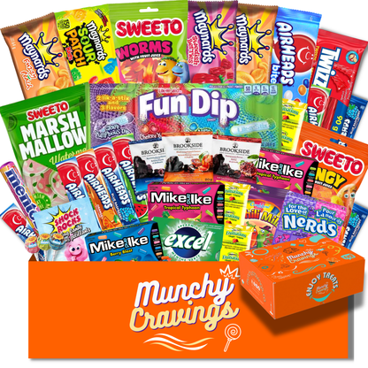 MunchyCravings Premium Candy Box (40 count) 🍁