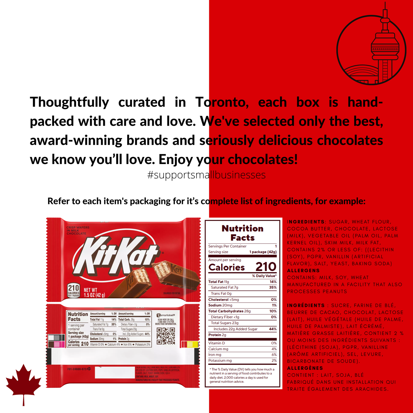 MunchyCravings Chocolate Gift Box (40 Count) 🍁