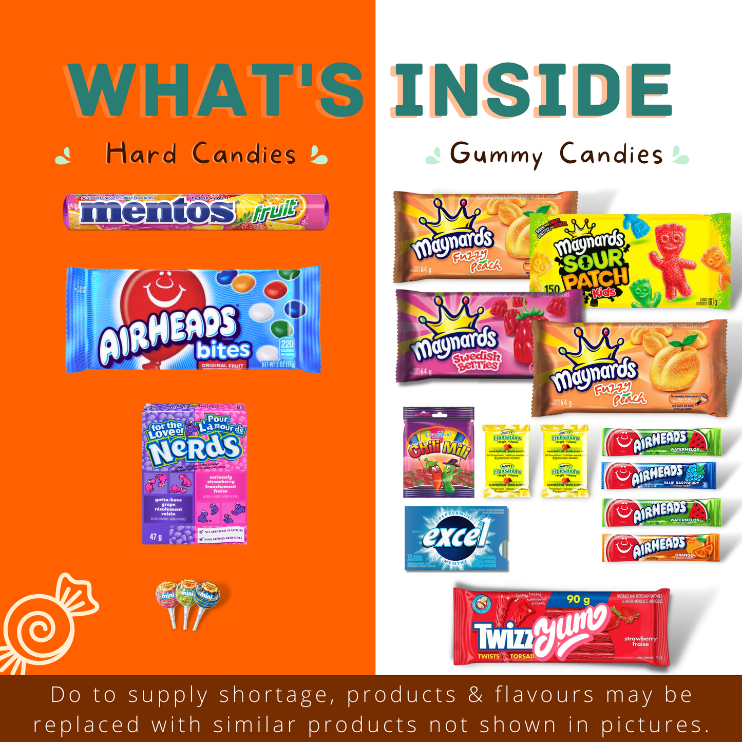MunchyCravings Premium Candy Box (40 count) 🍁