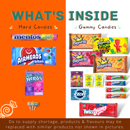 MunchyCravings Premium Candy Box (40 count) 🍁