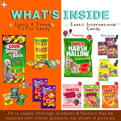 MunchyCravings Halloween Edition Candy Box (50 Count) 🍁