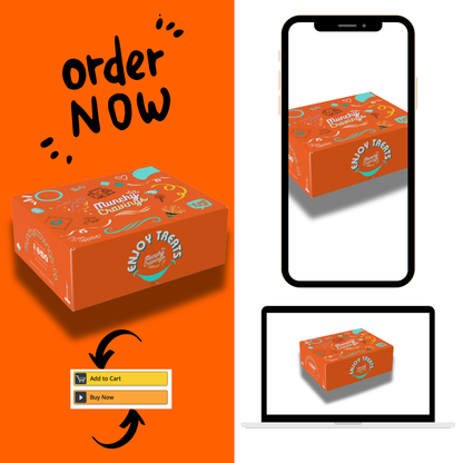 MunchyCravings Premium Candy Box (40 count) 🍁