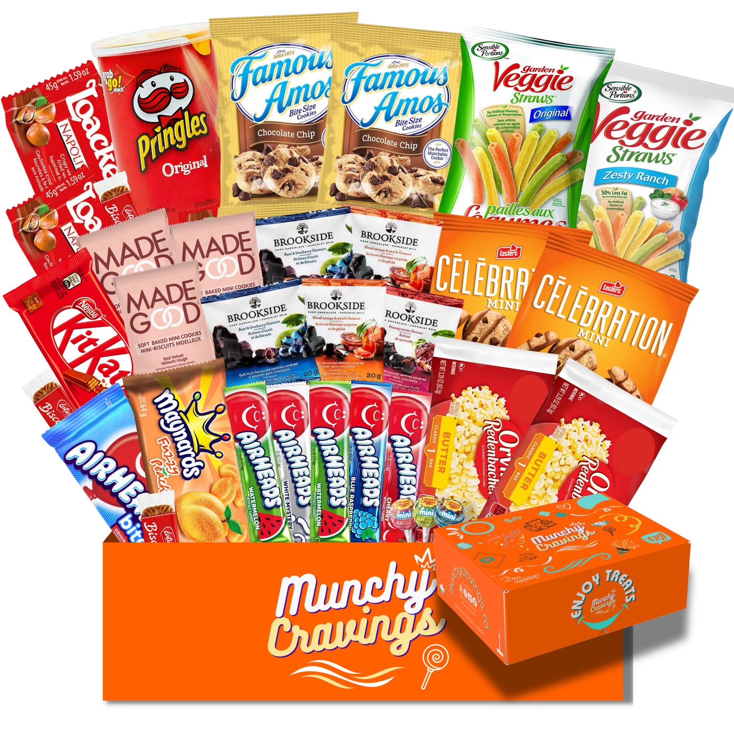 MunchyCravings Limited Edition Snack Box (35 Count) 🍁