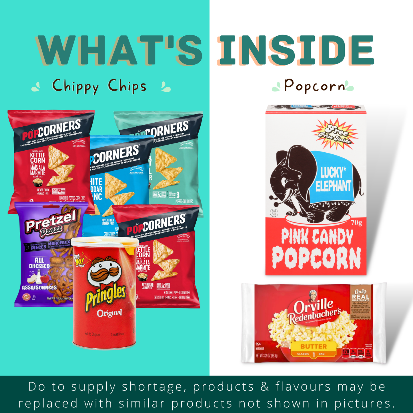 MunchyCravings Premium Snack Box (40 Count) 🍁