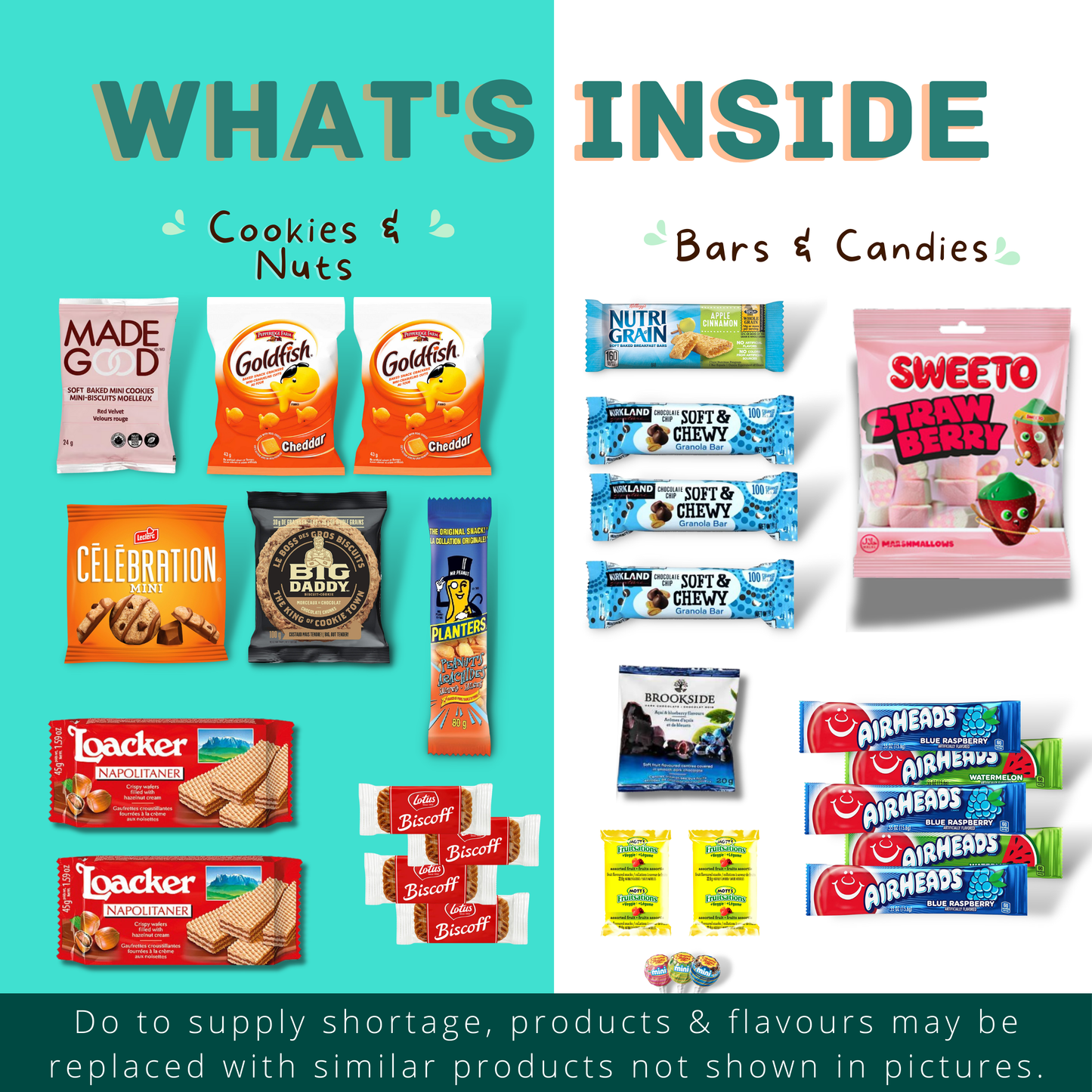 MunchyCravings Premium Snack Box (40 Count) 🍁