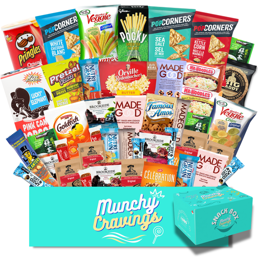 MunchyCravings Exclusive Snack Box (45 Count) 🍁